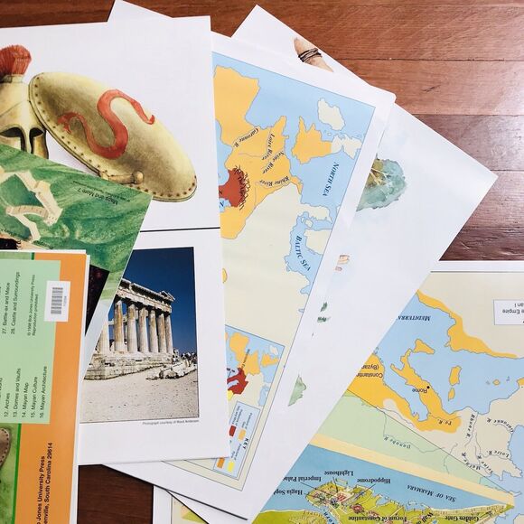 1998 2nd Edition HERITAGE STUDIES 6 Bob Jones University Maps & Timeline Visuals - Picture 9 of 10